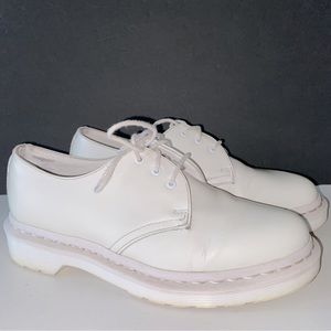 Dr. Martens 1461 Mono One color White oxford lace up shoes EU 38 /US 7 L / 6 M